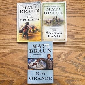 Western Novels by Matt Braun